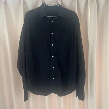 프랭크 & 아일린 블랙 긴팔 셔츠
