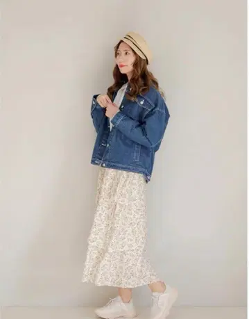 Areeam 데님 자켓 인디고