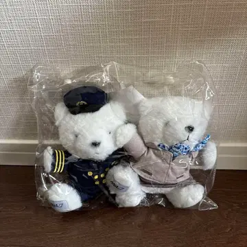 미개봉 새상품 ANA 플라이트 베어 (파이롯트 & CA)