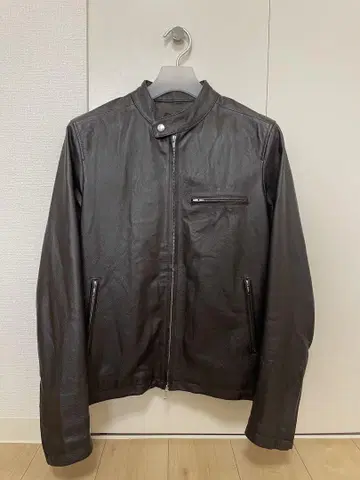 ITEMS URBAN RESEARCH 천연 가죽 레더 자켓 40