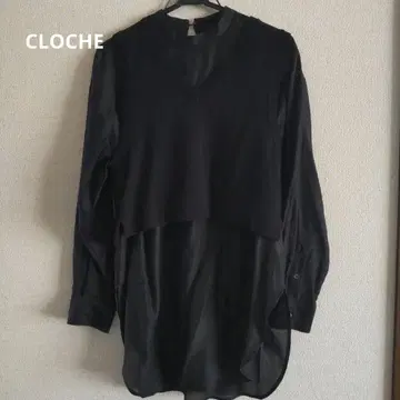 CLOCHE 롱 블라우스와 베스트