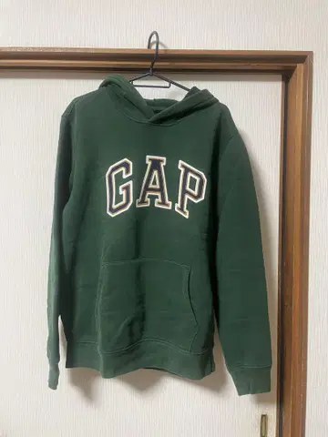 GAP 다크 그린 후드티