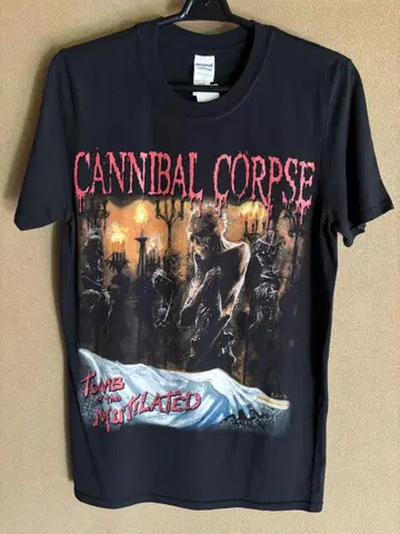 CANNIBAL CORPSE 티셔츠 S 메탈 데스메탈