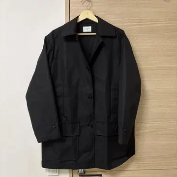 URBAN RESEARCH DOORS 다크 그레이 스텐카라 코트