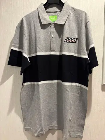 HUF 피케 셔츠 그레이/블랙