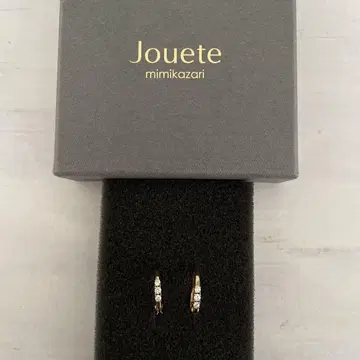 JOUETE(쥬에테) 지르코니아 골드 부프 귀걸이