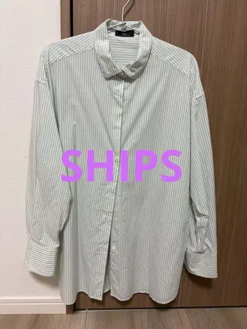 ships 스트라이프 긴팔 셔츠