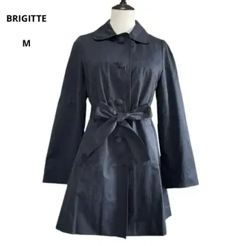 (815) BRIGITTE 브리지트 트렌치코트 라이너 포함 네이비