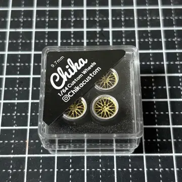 1/64 치카 휠 9.7mm BBS LM 골드