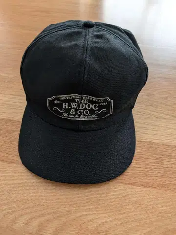[ The H.W.DOG & CO. ] 트래커 캡 (블랙)