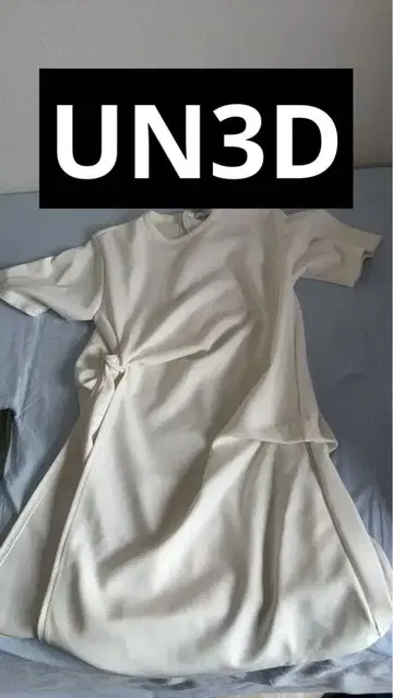 UN3D. 화이트 원피스 38