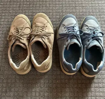 중고 ecco 2족 세트 사이즈 40 골프화 데일리 활용 에코