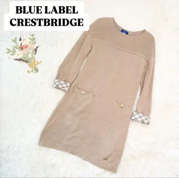 BLUE LABEL CRESTBRIDGE 니트 원피스 38