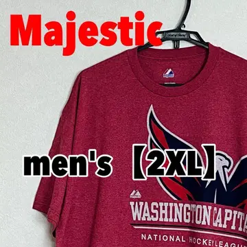 A328 [ Majestic ] 반팔 프린트 T셔츠 [ 2XL ]