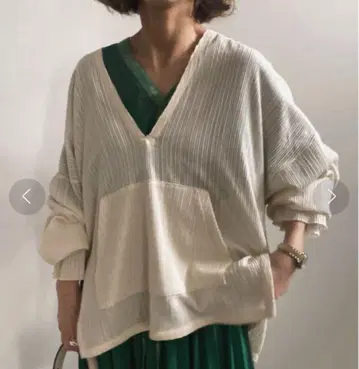 AMERI 아메리 후드 부착 풀오버 프리 사이즈