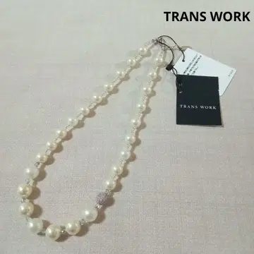 TRANS WORK 인공 펄 목걸이 결혼식 세레모니