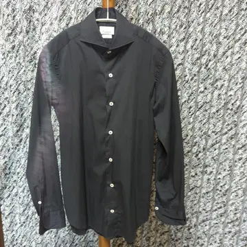Giannetto 블랙 드레스 셔츠