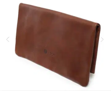 GANZO 브라운 클러치백