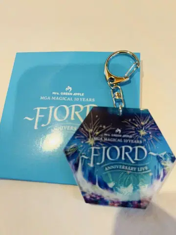 Mrs. GREEN APPLE FJORD 키링