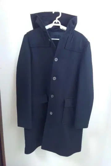 A.P.C 알파카 혼방 더플 코트