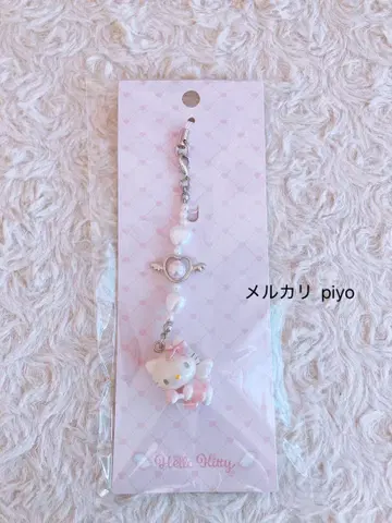 산리오 꿈꾸는 엔젤 스트랩 헬로키티