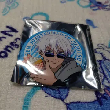 주술회전 코스모 월드 캔뱃지 고죠 사토루