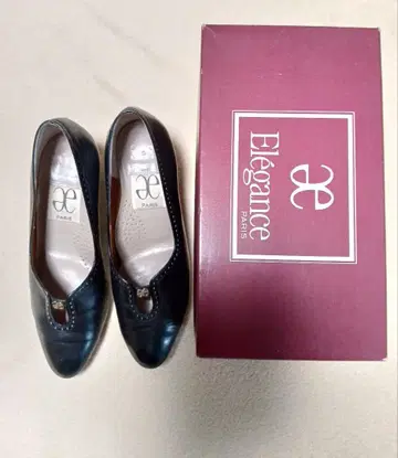 여성 펌프스, 35.5(22.5), 블랙, elegance PARIS,