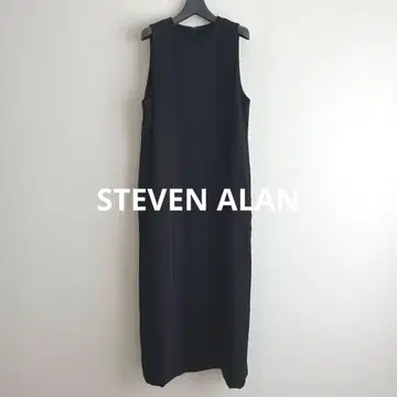 STEVEN ALAN 슬리브리스 롱 원피스