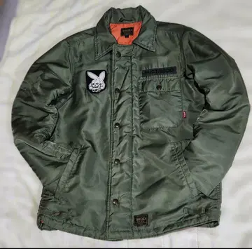 fuct ssdd 'deathbunny'nylon deck jacket