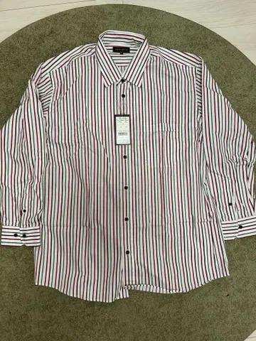 JOSEPH ABBOUD 스트라이프 긴팔 셔츠 4L