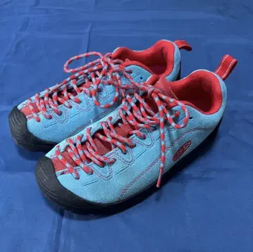 귀중한 색상 KEEN 킨 JASPER 재스퍼 23.5cm 블루