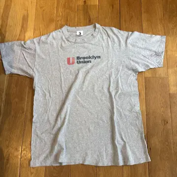 초레어 90년대 Brooklyn Union T셔츠 그레이