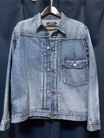 AUBERGE BIO USED 데님 자켓