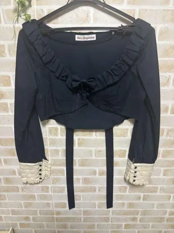 마리아 막달레나 앙제리카 블라우스 볼레로 버튼 분실 하자 있음