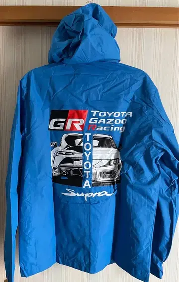 재재! TOYOTA GAZOO Racing 나일론 자켓 후드 부착