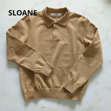 SLOANE 베이지 피케 셔츠 긴팔