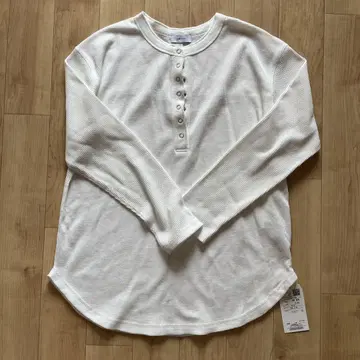 SHIPS any 화이트 긴팔 티셔츠 ONE SIZE