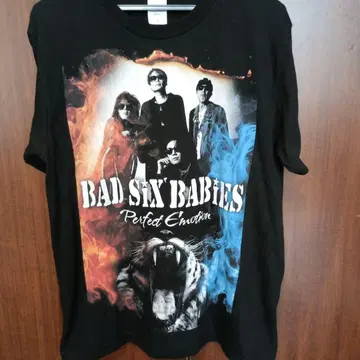 BAD SiX BABiES Perfect Emotion 티셔츠 S 사이즈