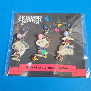 USJ 한정판 2025 스누피 참 세트 (3개) 할로윈