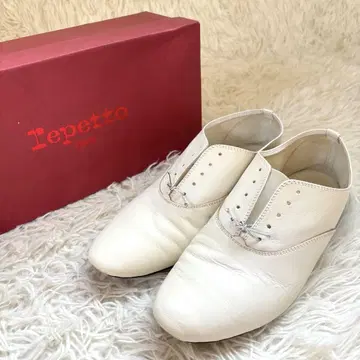 repetto Zizi Oxford Shoes 화이트 23.5