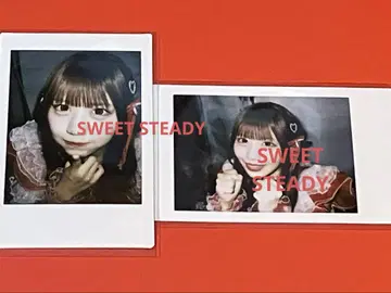 SWEET STEADY 스이스테 시라이시 마유미 폴라로이드 초기 의상