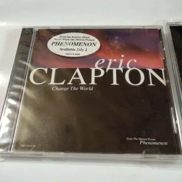에릭 클랩튼 Change The World BEST OF 프로모 2장