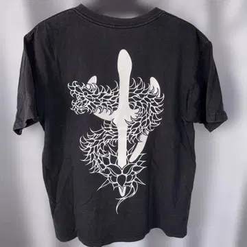 THE NORTH FACE TEK TEE 드래곤 크로스 티셔츠