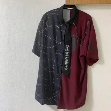 [ 미사용 ] 지뢰계 반팔 셔츠