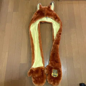 디즈니*주토피아 닉 와일드 머플러 캡 장갑 포함