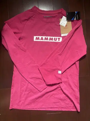 [ 새상품 ] [ 가격 인하 중 ] MAMMUT 긴팔T셔츠 XL 핑크