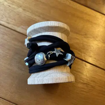 새상품급 엑스걸 스타 로고 팔찌 뱅글 참 포함