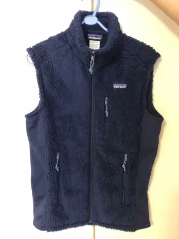 patagonia 플리스 베스트 남성용 S 네이비