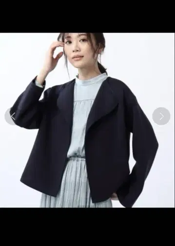 택 포함 새상품 언타이틀 스무디 쿠션 저지 자켓