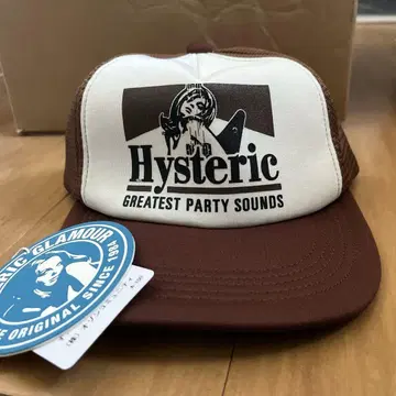 hysteric glamor 메쉬 캡 브라운